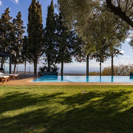 Scialaj Villa Di Lusso Sull'Etna Con Piscina E Vista Mare Ragalna Exterior foto